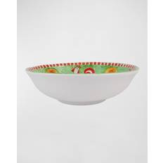 Green Serving Bowls Vietri Melamine Campagna Gallina Large Serving Bowl