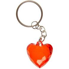 LG-Imports Keychain Heart Transparent