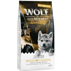 Wolf of Wilderness Mascotas Wolf of Wilderness JUNIOR "Rocky Canyons" Free Range Beef Grain Free 12 kg