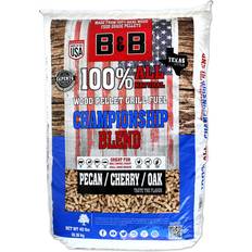 Pellets B&B Charcoal Championship Blend Hardwood Pellets All Natural Cherry/Oak/Pecan 40