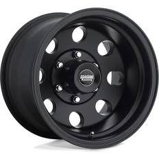 Car Rims American Racing Baja 16 x 8 Wheel Automotive Rim with 6 on 4.5 Bolt Pattern Black AR1726868B