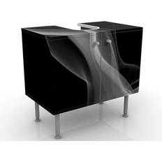 Argento Mobiletti per Lavabi Singoli Mobile Per Lavabo Design Silver Smoke