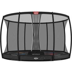 Berg elite 430 BERG Trampolin Elite InGround 430 Grey inkl. Sicherheitsnetz Deluxe XL