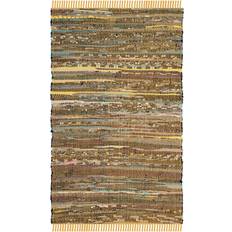 Safavieh Handmade Rag Rug Multicolor, Yellow