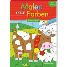 Malen nach Farben. Bauernhof