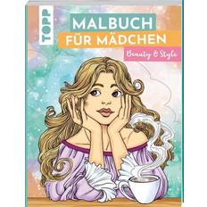 Kreativität & Bastelspaß Malbuch für Mädchen Beauty & Style