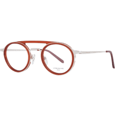 Liebeskind 11042 00310 Men's Eyeglasses Red Size 46 Frame Only Blue Light Block Available Silver