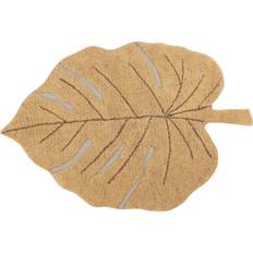Lorena Canals XL Natural Monstera Rug Ochre