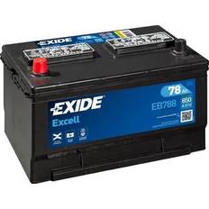 Batteri 85 ah batterier och laddbart Exide Excell TB858 EB858X 85 Ah