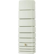 4Rain 650L Slim Rainwater Wall Tank - Sand Beige Graf