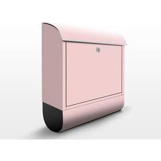 Pink Letterboxes & Posts Briefkasten Unifarben Colour Rose