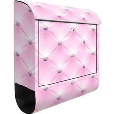 Pink Letterboxes & Posts Briefkasten Muster & Textur Diamant