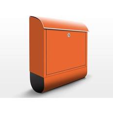 Orange Letterboxes & Posts Briefkasten Unifarben Colour Orange