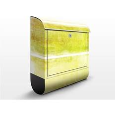 Yellow Letterboxes & Posts Briefkasten Muster & Textur Colour Harmony Yellow