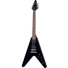 Gibson Chitarre Elettriche Gibson 80s Flying V Ebony Chitarra Elettrica