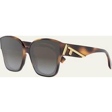 Fendi Fendi Woman Sunglass - Tortoise/Grey