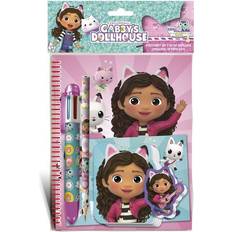 Gabby's Dollhouse Puppen & Puppenhäuser Euromic Bleistift, Gabbys Dollhouse Writing Set (033706128)