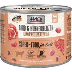MAC's Cat 6 x 200g Beef Chicken Hearts