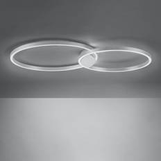 Paul Neuhaus Ceiling Flush Lights Paul Neuhaus Q-Smart Lights 2-flammig, Kreise ¦ Deckenfluter