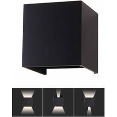 V-TAC Lamp Black Square Wall light