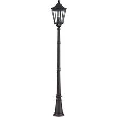 D Farolas Elstead Lighting Cotswold Lane 3 Light Post - Black IP44, E14 Farola