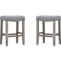 Bar Stools Carter Backless Bar Stool