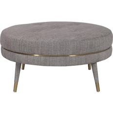 Gray Foot Stools Uttermost 23524 Blake Foot Stool