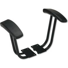 Alera Fixed T-Arms Black Taburete de bar