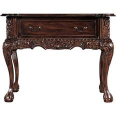 Red Console Tables Design Toscano Swathmore Mahogany Cherry Avlastningsbord