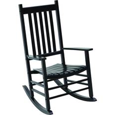 Outdoor black rocking chair Outdoor Rocking Chair 45.8"