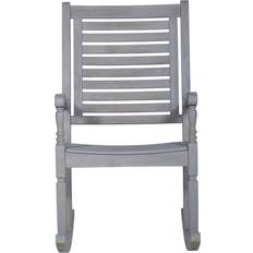 Gray Outdoor Rocking Chairs Walker Edison Ultimate Patio Horizon Way Acacia