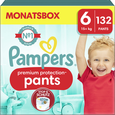 Premium Protection Pants Size 6 15+kg 132pcs