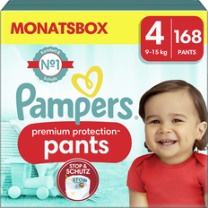 Soins Bébé Pampers Premium Protection Pants Size 4 9-15kg 168pcs