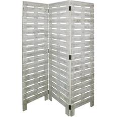 Homeroots 274697 1" 63" 72" Wood Garden Screen