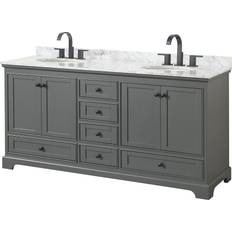 Bathroom Furnitures Wyndham Collection Deborah 72 Double Bath