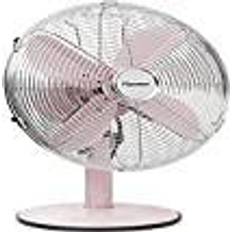 Rosso Ventilatori da scrivania Bestron Ventilatore Da Tavolo 35w 35cm Rosa Dft35r