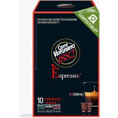 Nespresso kompatibel caffe vergnano Cremoso 10 Kapseln Nespresso® kompatibel