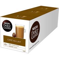 Nescafé dolce gusto cafe au lait Nescafé Dolce Gusto kaffekapslar NESCAFÉ® Café Au lait, 3 st. 16st