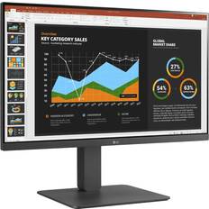 Harmaa Näytöt LG 24BR650B-C Full HD Monitor