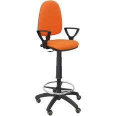 P&C Ayna Bali Bras Parquet Orange Tabouret de bar