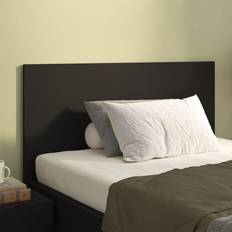 vidaXL Sengegærde 120x1.5x80 cm Konstrueret Træ Sort Sengegavl 120cm