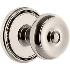 Double door knob set Soleil Solid Dummy Door Knob Set Knob