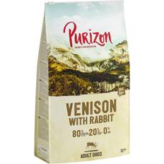 Purizon Grain-Free 80:20:0 Economy Packs 2 Venison Rabbit 12kg