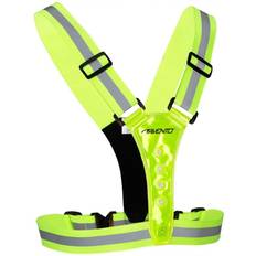 Gilet con Pesi Avento Gilet da corsa con illuminazione a LED riflettente Giallo fluorescente giallo fluo