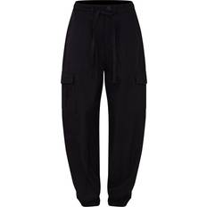 PrettyLittleThing Baggy Low Rise 90's Cargo Trousers - Black