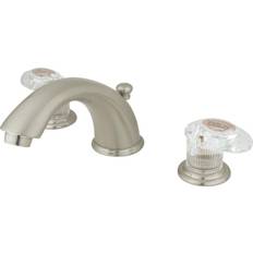 Kingston Brass GKB968ALL Widespread Bathroom Faucet Brushed Nickel Brushed Nickel