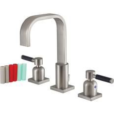 Brass Basin Faucets Kingston Brass FSC896.DKL Kaiser 1.2 Nickel, Gray, Brass