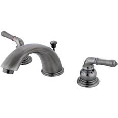 Kingston Brass KB963 Magellan Widespread Bathroom Faucet Grey, Brass