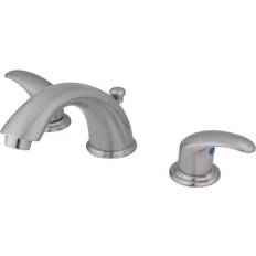 Taps Kingston Brass KB6968LL 8 in Widespread Bathroom Faucet Brushed Nick Brushed Nickel
