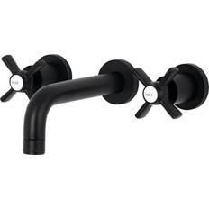 Taps Kingston Brass KS8120ZX Millennium 2-Handle Mount Matt Black